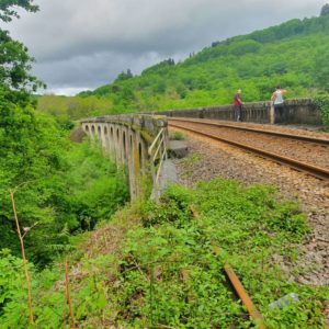 Viaduc de Bussy Varache dont un pilier fut détruit par Georges Guingouin le 13 mars 1943